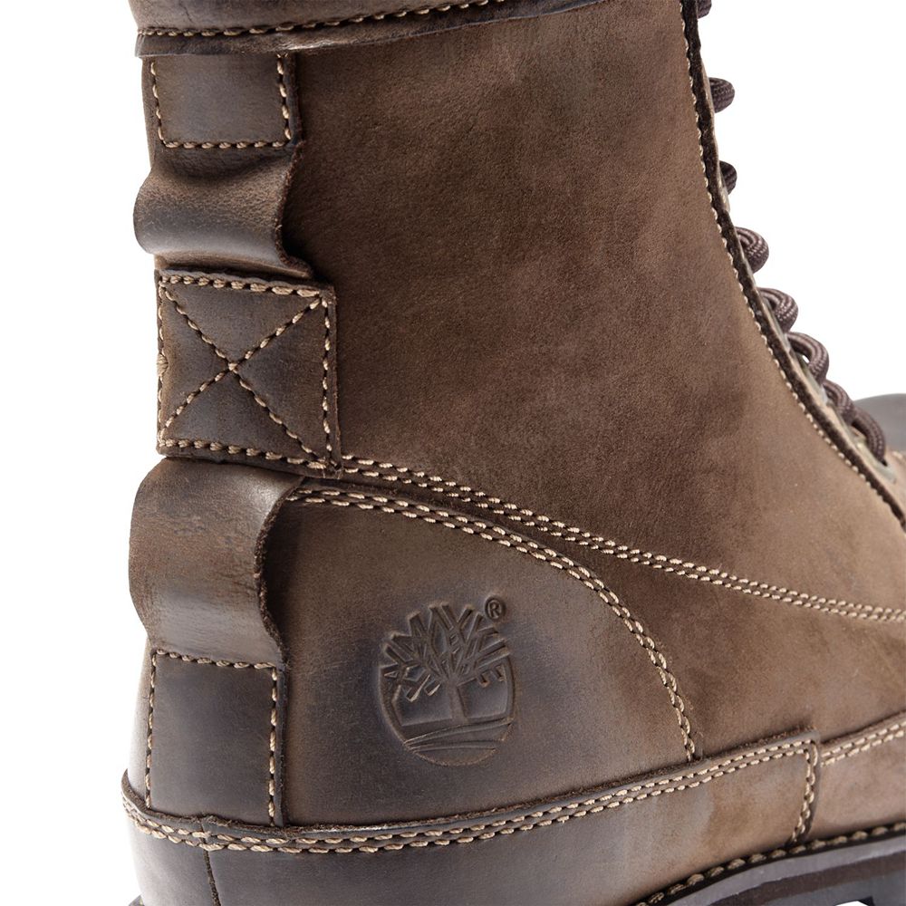 Timberland 6-Inch Μποτακια Ανδρικα Βαθυ Καφε - Earthkeepers® Original - Greece 3107426-GN